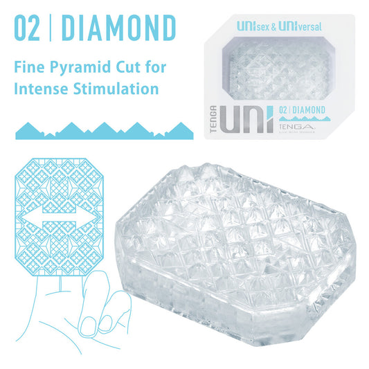 tenga uni diamond sleeve masturbator