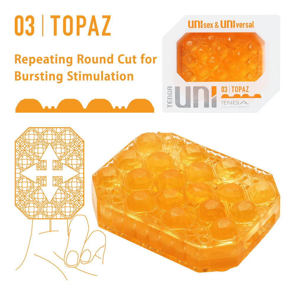 tenga uni topaz sleeve masturbator