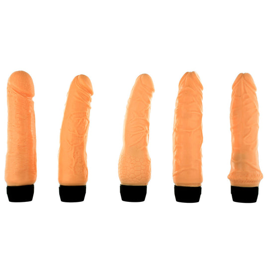 the magnificent 5 multi speed vibrator set