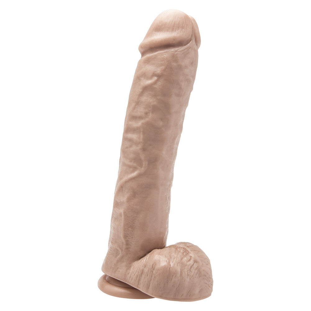 toyjoy get real 11 inch dong with balls flesh pink
