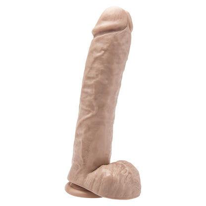 toyjoy get real 11 inch dong with balls flesh pink