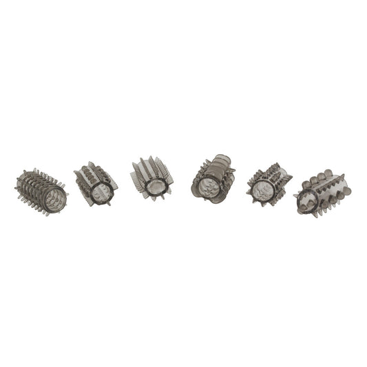 toyjoy power penis sleeve set grey