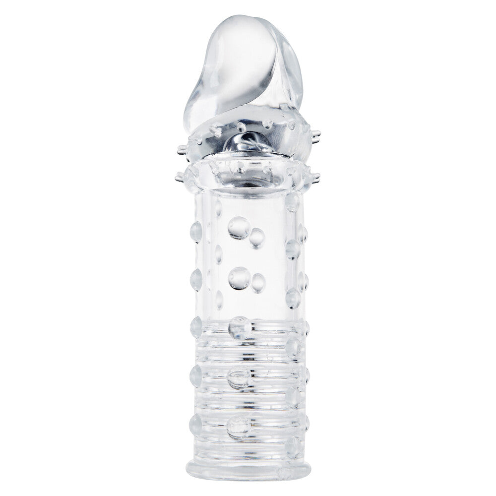 toyjoy power stud sleeve clear
