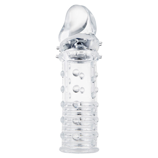 toyjoy power stud sleeve clear
