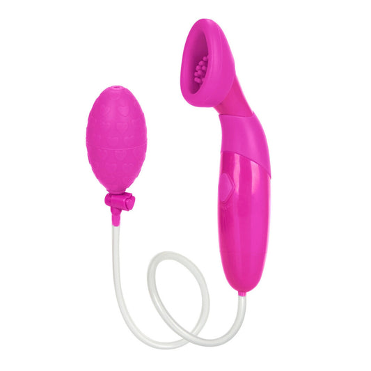 waterproof silicone clitoral pump pink