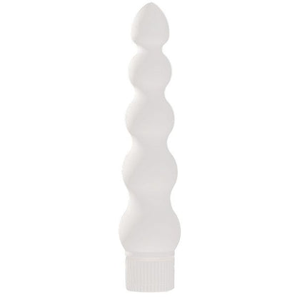 white nights 7 inch ribbed anal vibrator