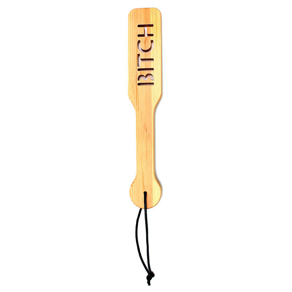 wooden bitch paddle