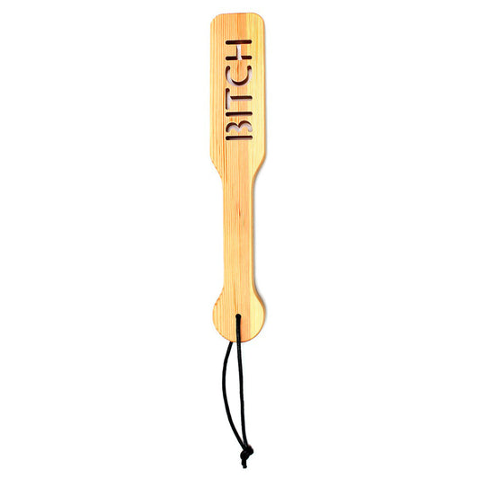wooden bitch paddle