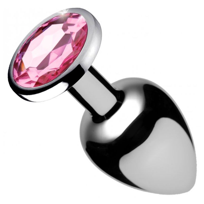 xr booty sparks pink gem medium anal plug